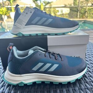 Adidas Response Trail X Wide Trace Blue Women's Athletic Shoes EG3034 Size 7.5